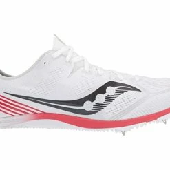 Saucony Men’s Endorphin 3 (1 - White/Vizi Red)