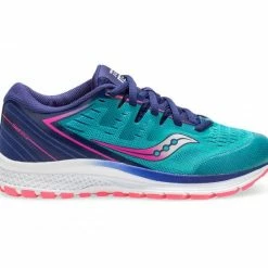 Saucony Kid's Guide ISO 2 (6 - Teal/Pink)