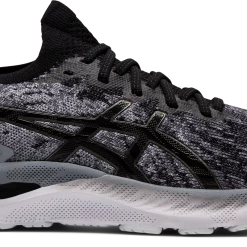 Asics Men's Gel-Nimbus 23 Knit (020 - Sheet Rock/Black)