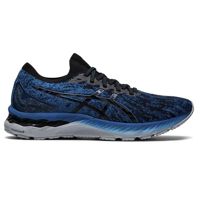 Asics Men's Gel-Nimbus 23 Knit (400 - Reborn Blue/Black)