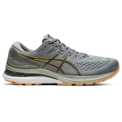 Asics Men's Gel-Kayano 28 (020 - Sheetrock/Orange Pop)