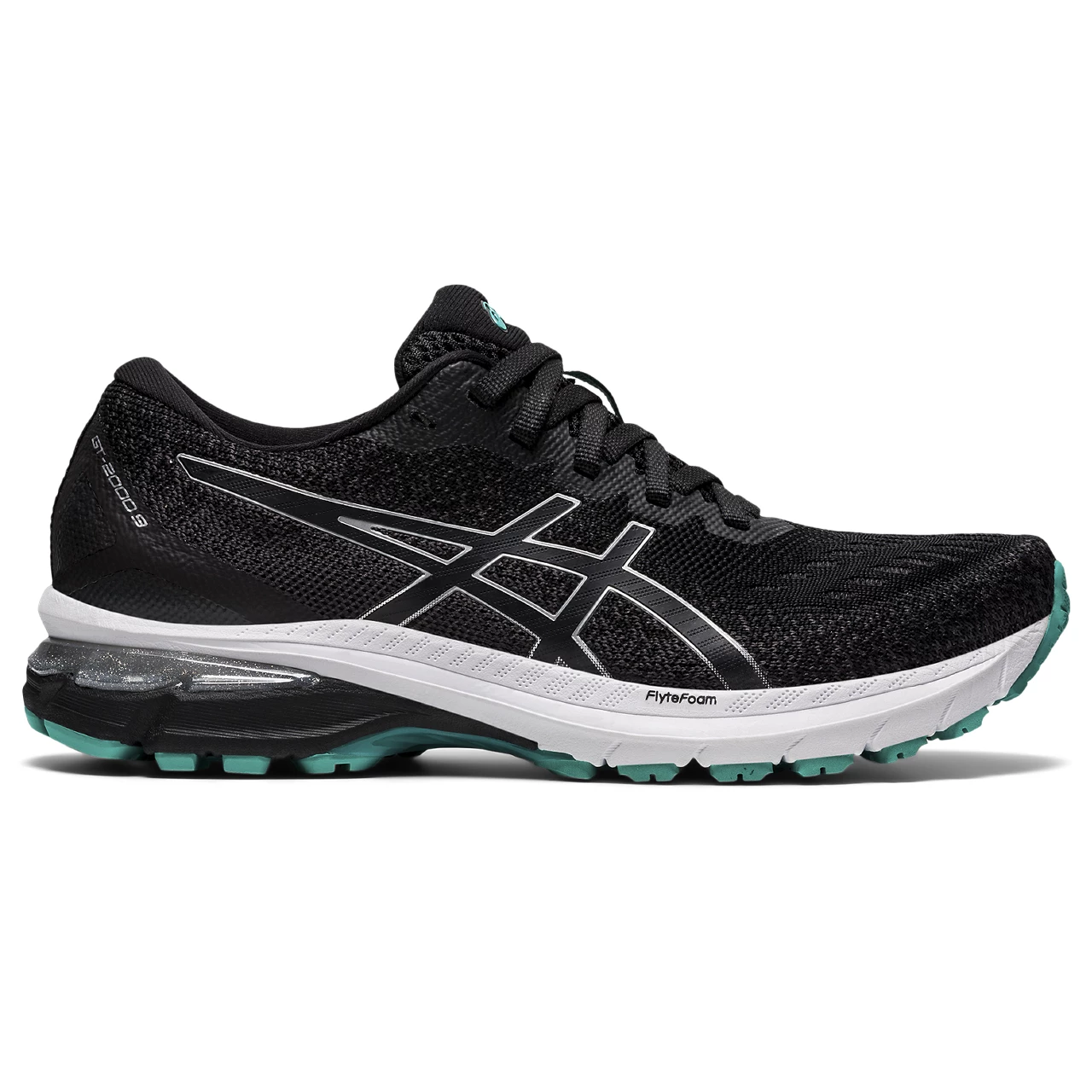 Asics Women’s GT-2000 9 Knit (001 - Black/Pure Silver)