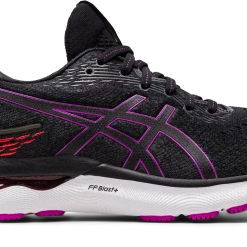 Asics Women’s Gel-Nimbus 24 (004 - Black/Orchid)