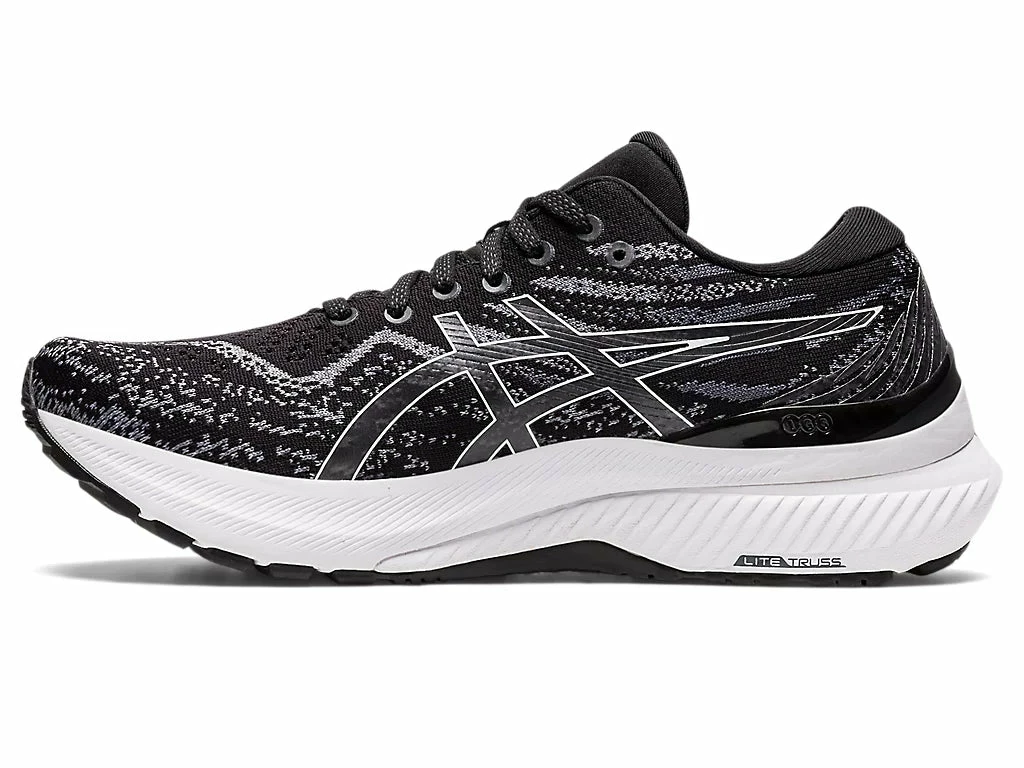 Asics Women's Gel-Kayano 29 (002 - Black/White) - Image 2