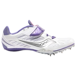 Saucony Women's Spitfire 2 (2 - White/Purple)