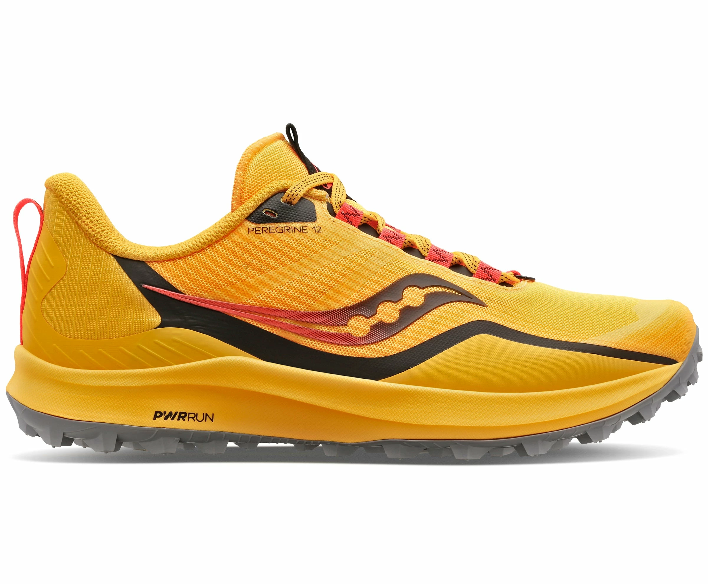 Saucony Men's Peregrine 12 (16 - VIZI Gold/VIZI Red)