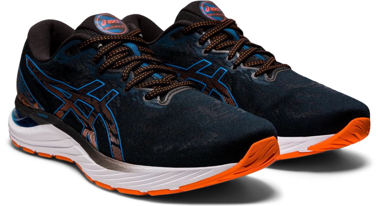 Asics Men’s Gel-Cumulus 23 (003 - Black/Reborn Blue) - Image 3