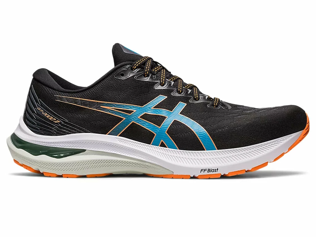 Asics Men’s GT-2000 11 (006 - Black/Sun Peach)