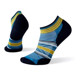 Smartwool PhD® Run Light Elite Pattern Low Cut Socks (Neptune Blue)