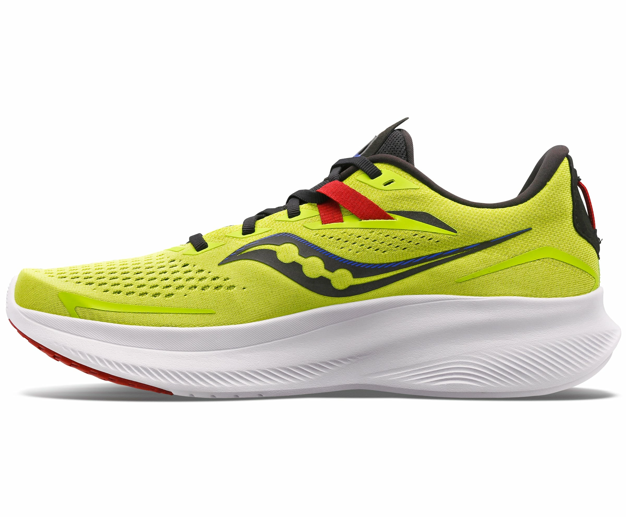 Saucony Men's Ride 15 (25 - Acid Lime/Spice) - Image 2