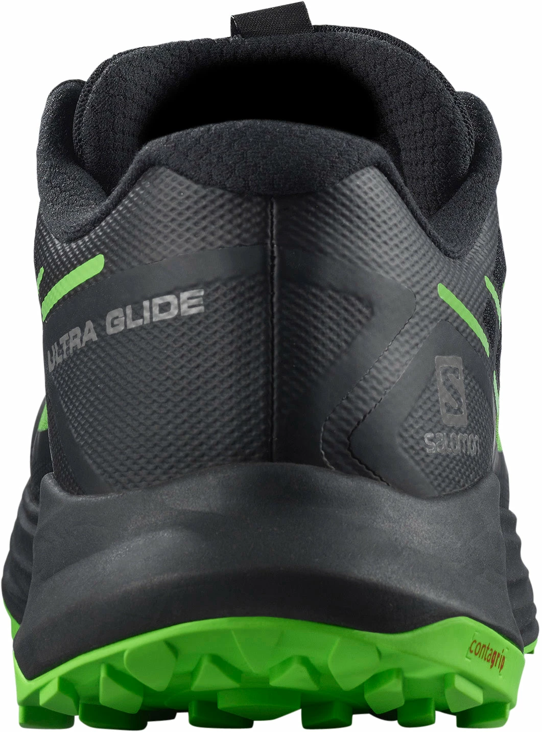 Salomon Men's Ultra Glide (Black/Green Gecko/Black) - Image 4