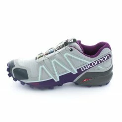 Salomon Women's Speedcross 4 (Quarry Acai/Fair Aqua)