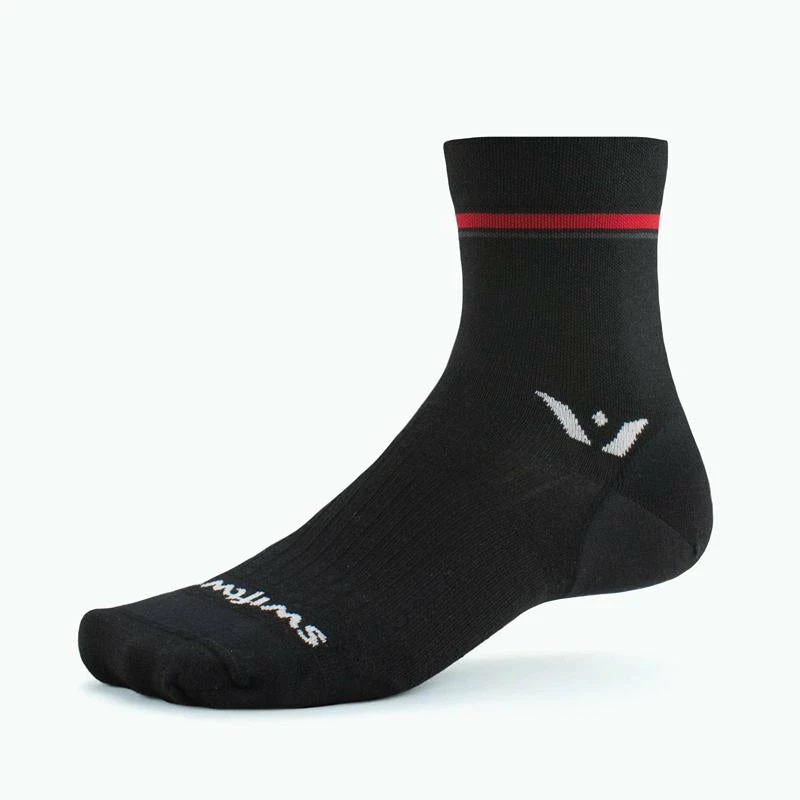 Swiftwick Pursuit Four Ultralight (Retro Stripe/Black)