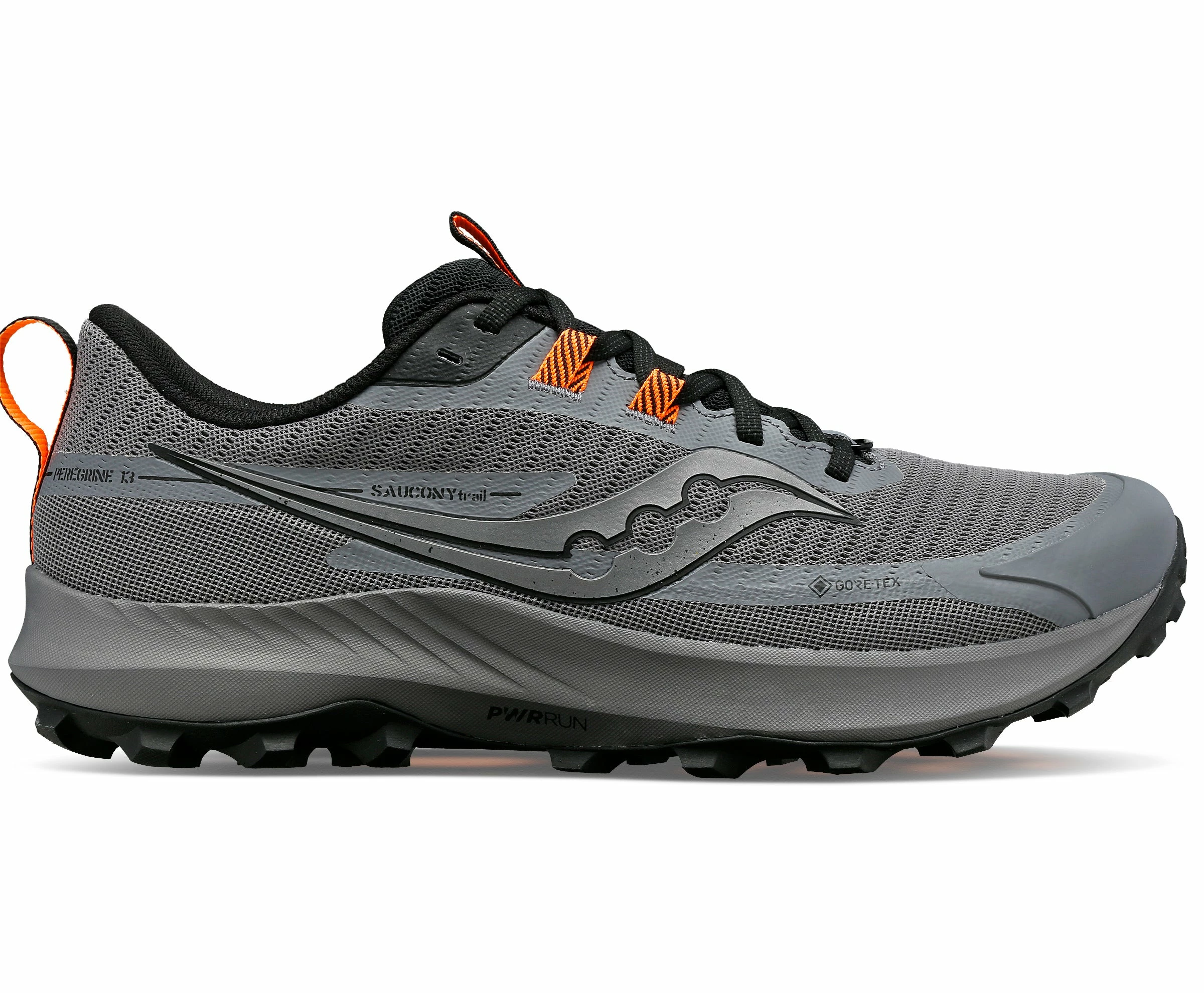 Saucony Men’s Peregrine 13 GTX (05 - Gravel/Black)