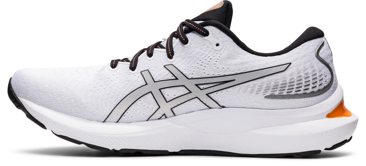 Asics Men's Gel-Cumulus 24 (100 - White/Piedmont Grey) - Image 2
