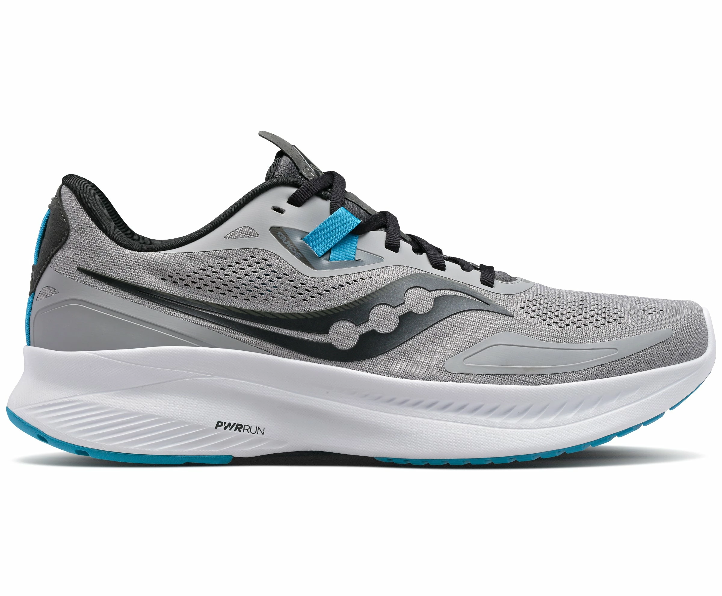 Saucony Men's Guide 15 (15 - Alloy/Topaz)