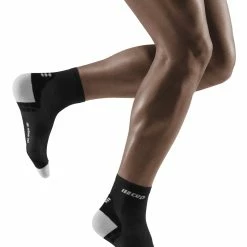 CEP Men's Ultralight Short Compression Socks (Black)