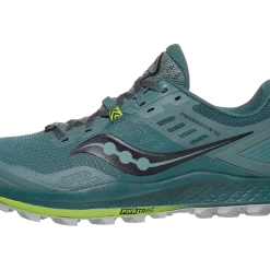 Saucony Men's Peregrine 10 (30 - Steel/green)