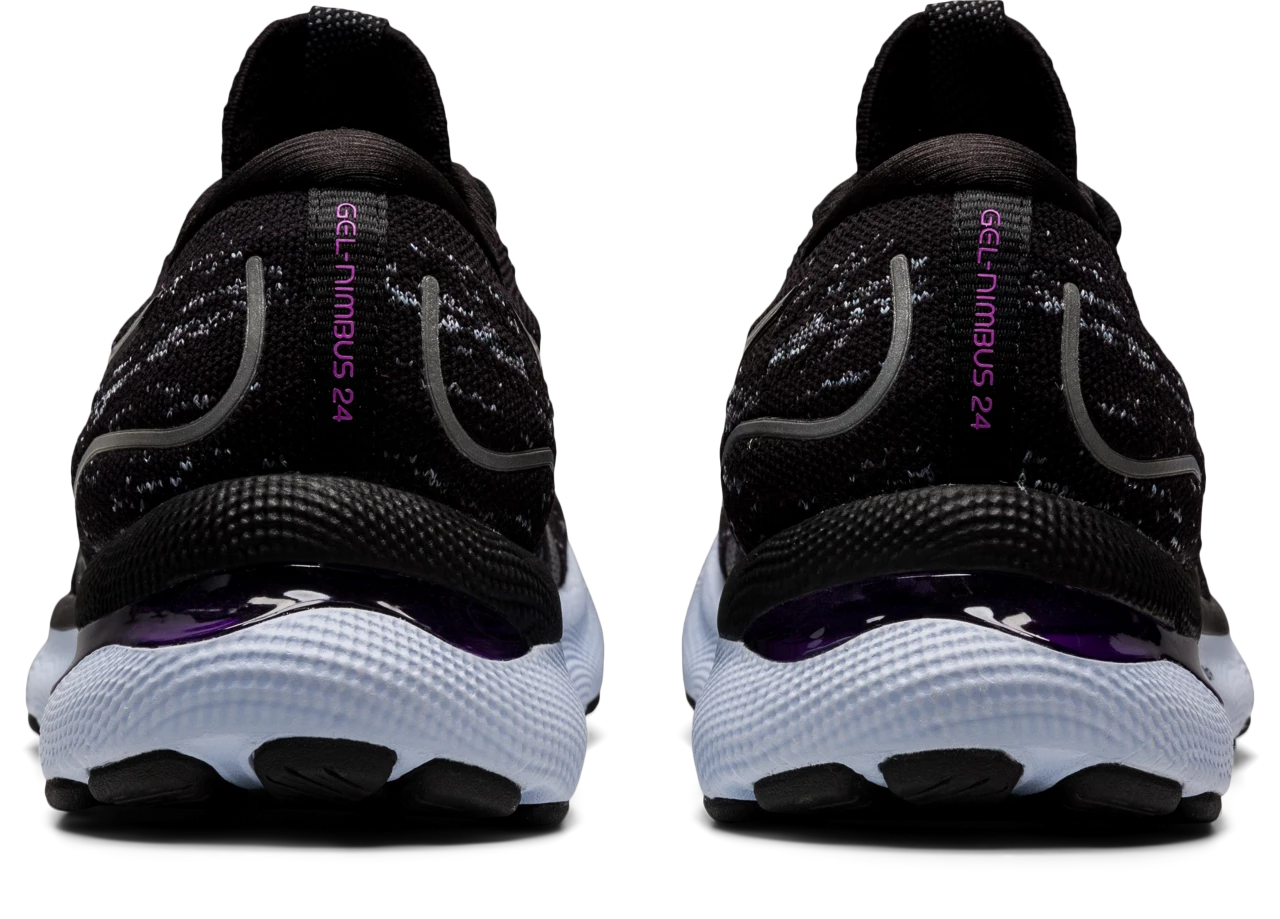 Asics Women’s Gel-Nimbus 24 MK (001 - Black/Black) - Image 5