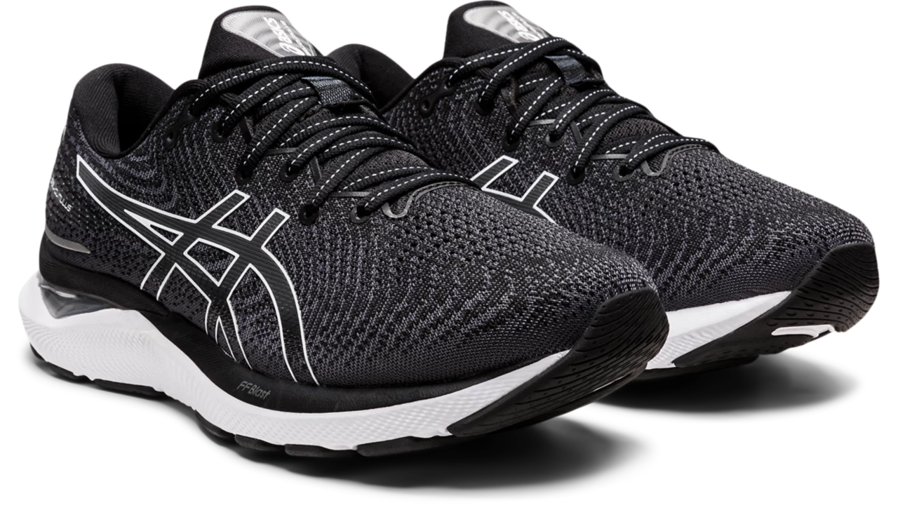 Asics Women's Gel-Cumulus 24 WIDE (020 - Carrier Grey/White) - Image 3