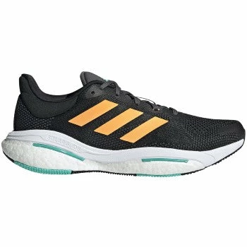 ADIDAS Men’s Solar Glide 5 (Core Black/Flash/Orange/Mint Rush)
