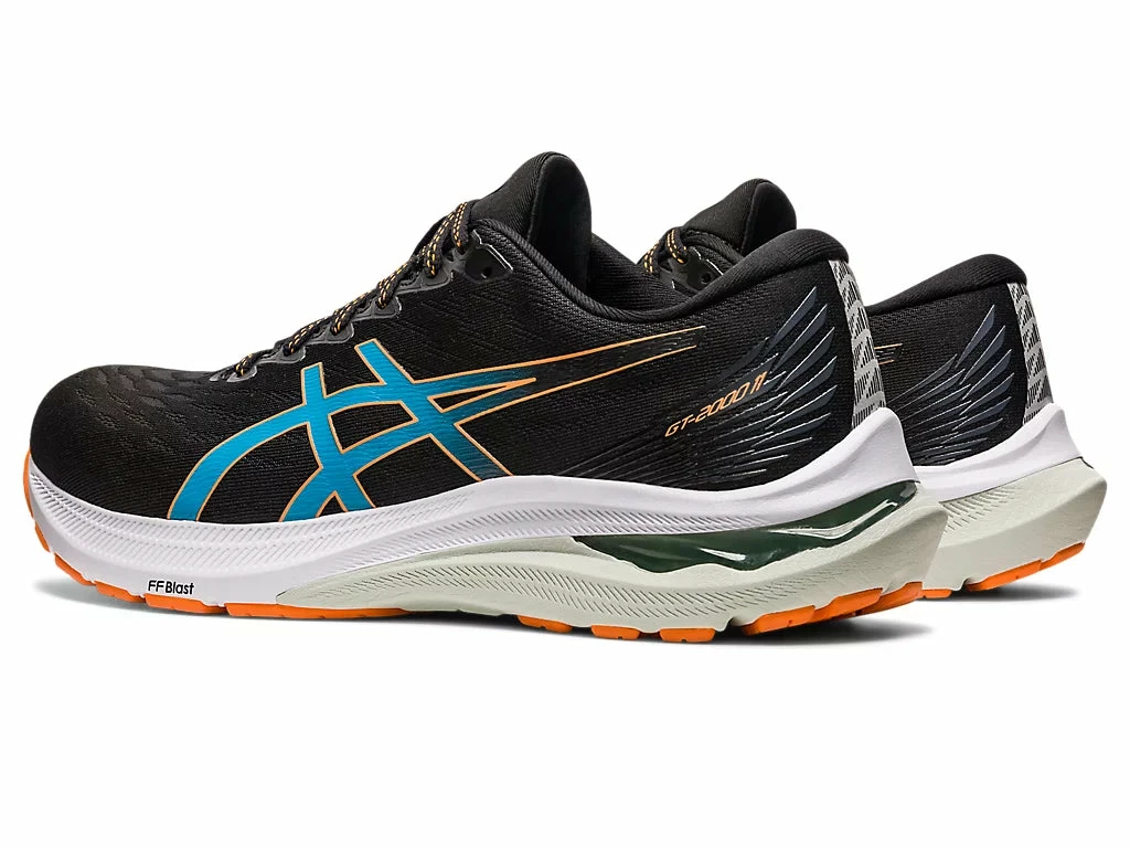 Asics Men’s GT-2000 11 (006 - Black/Sun Peach) - Image 4
