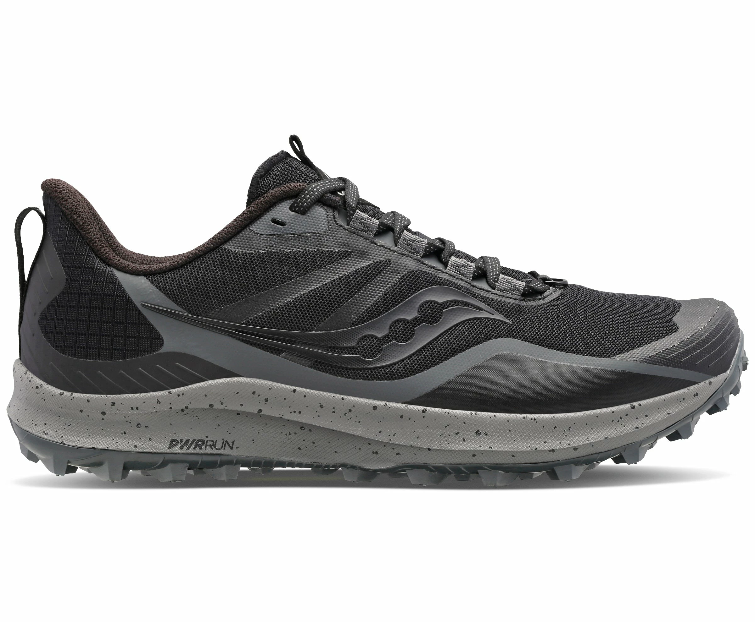 Saucony Men's Peregrine 12 (05 - Black/Charcoal)