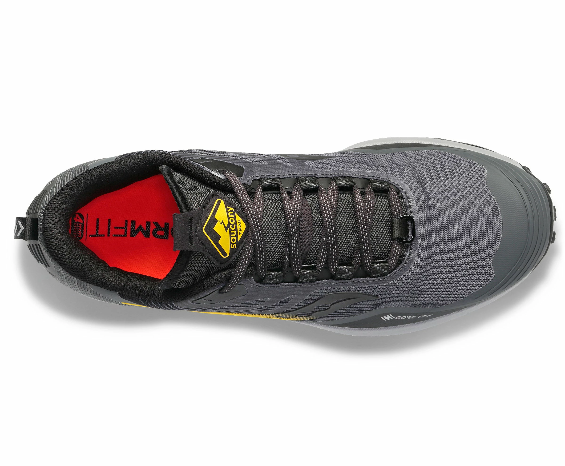 Saucony Men’s Peregrine 12 GTX (16 - Shadow/Vizi) - Image 3