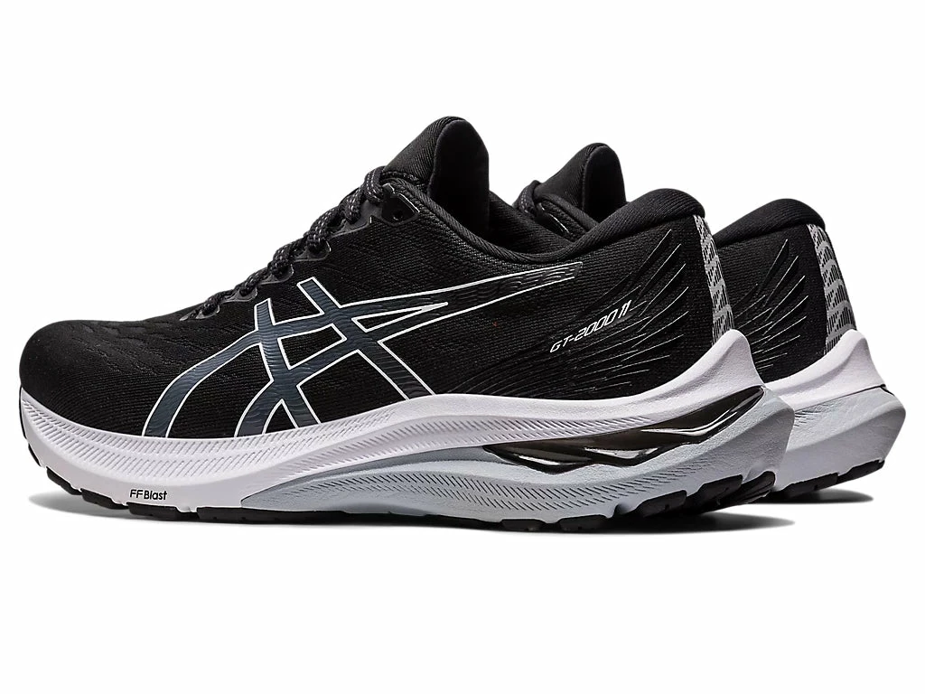 Asics Women’s GT-2000 11 WIDE (004 - Black/White) - Image 4