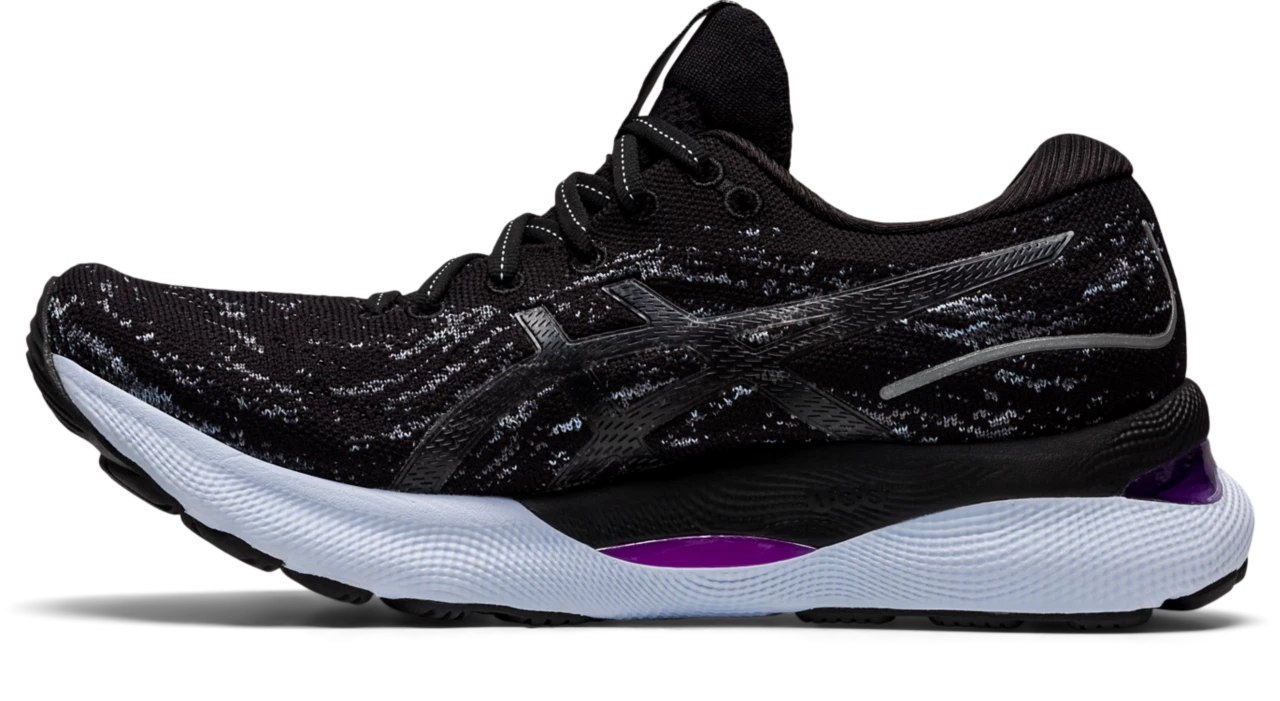 Asics Women’s Gel-Nimbus 24 MK (001 - Black/Black) - Image 2