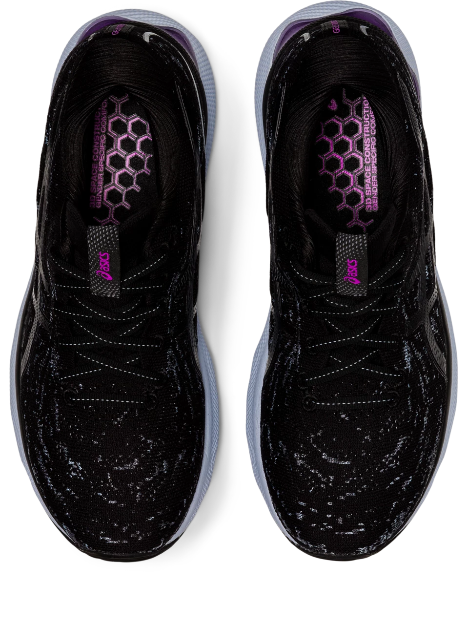 Asics Women’s Gel-Nimbus 24 MK (001 - Black/Black) - Image 4