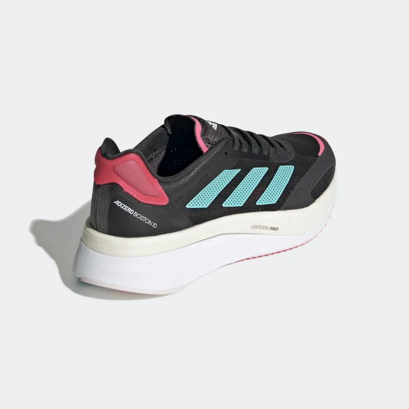 ADIDAS Women's Adizero Boston 10 (Carbon/Mint Ton/Rose Tone) - Image 4