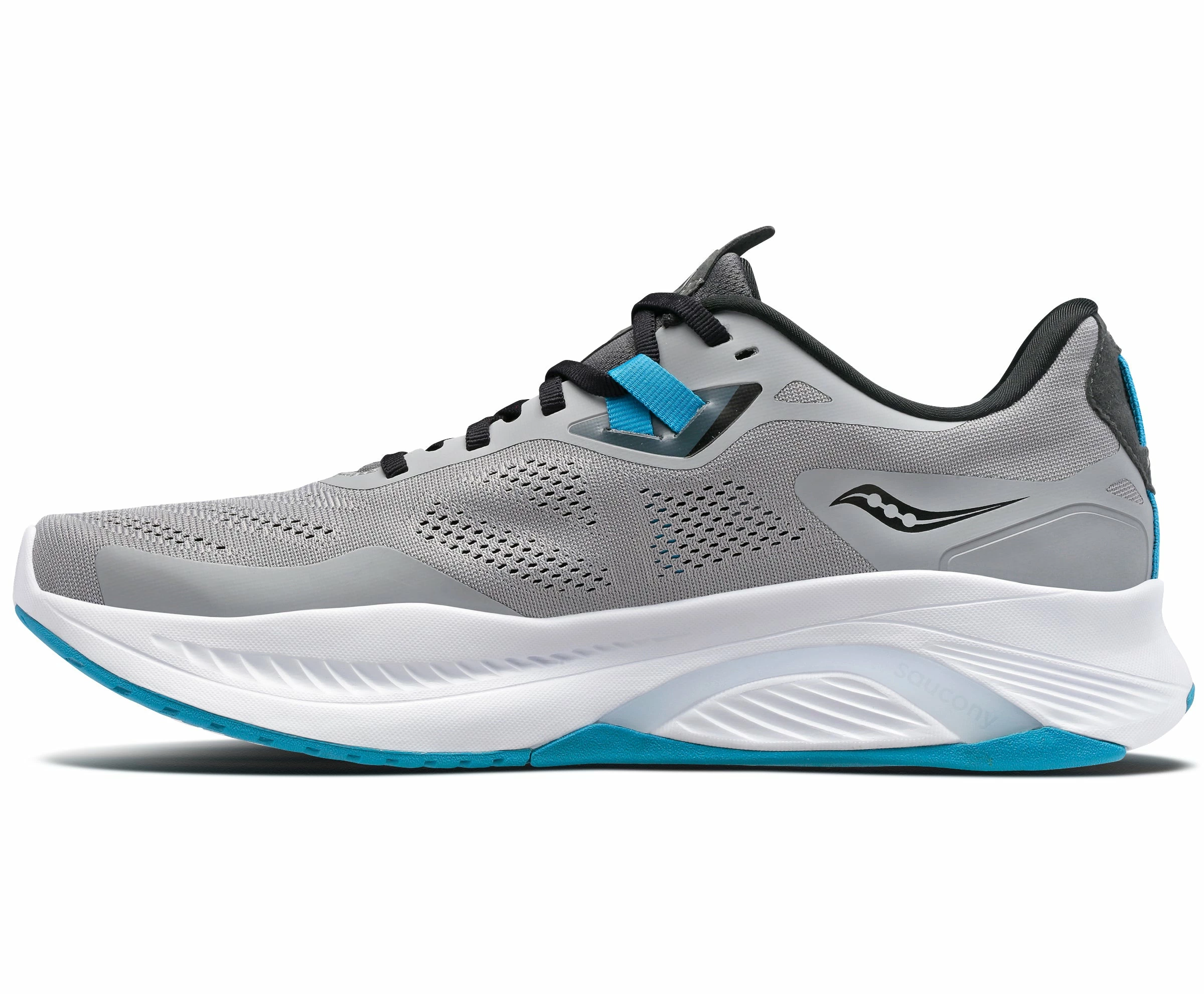 Saucony Men's Guide 15 (15 - Alloy/Topaz) - Image 2