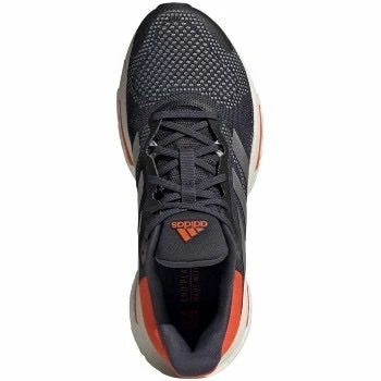 ADIDAS Men’s Solar Glide 5 (Shadow Navy/Silver Metallic/Impact Orange) - Image 2