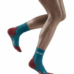 CEP Men's Ultralight Short Compression Socks (Petrol)