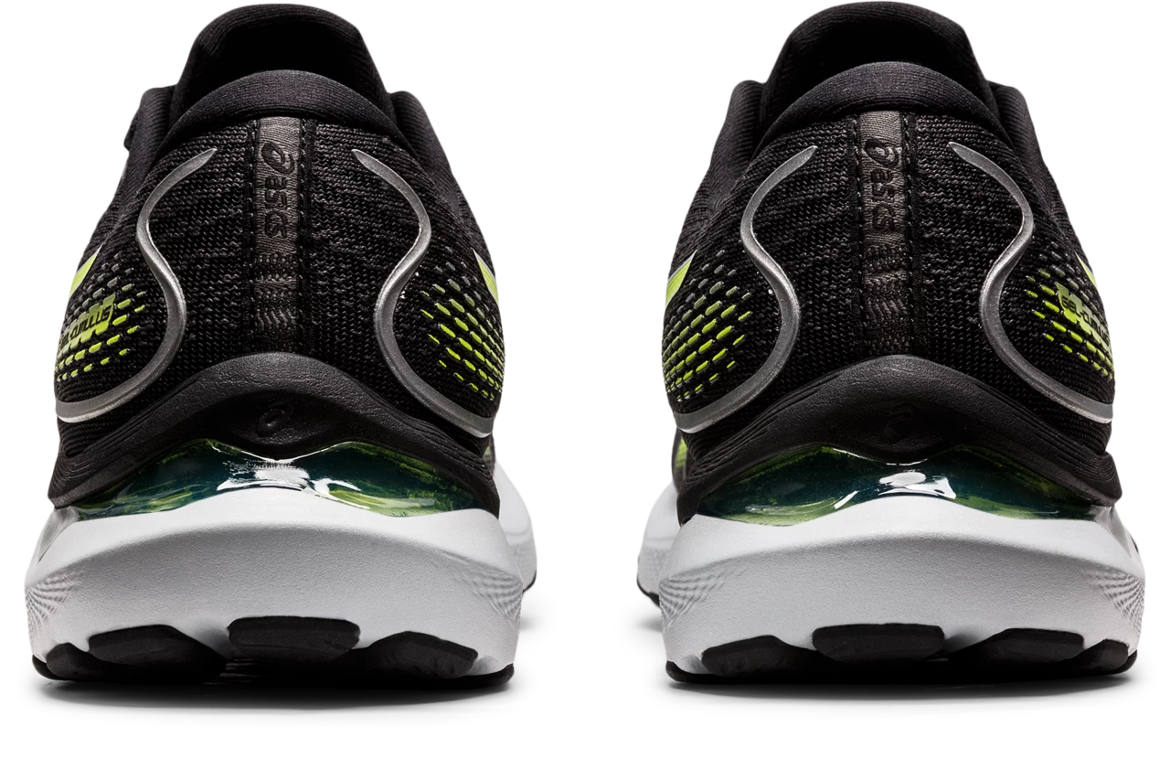 Asics Men's Gel-Cumulus 24 (002 - Black/Hazard Green) - Image 5