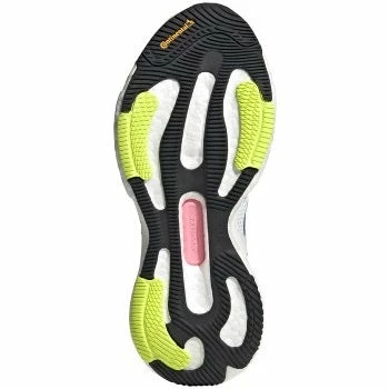 ADIDAS Women’s Solar Glide 5 (Footwear White/Wonder Steel/Beam Pink) - Image 3