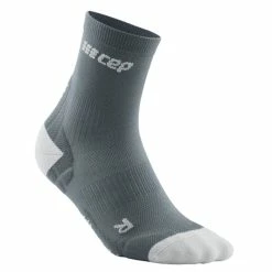 CEP Men's Ultralight Short Compression Socks (Grey)