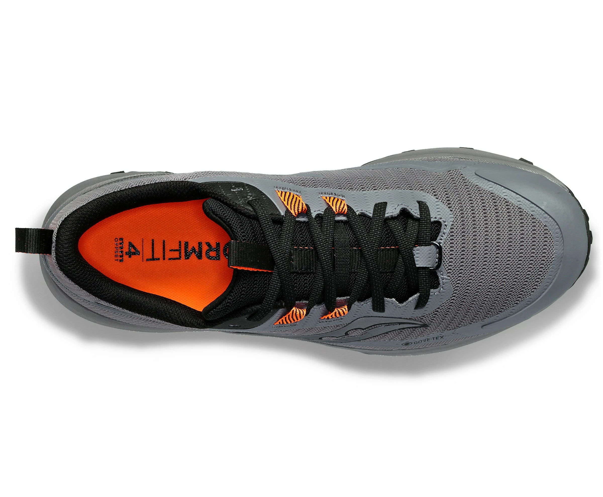 Saucony Men’s Peregrine 13 GTX (05 - Gravel/Black) - Image 4