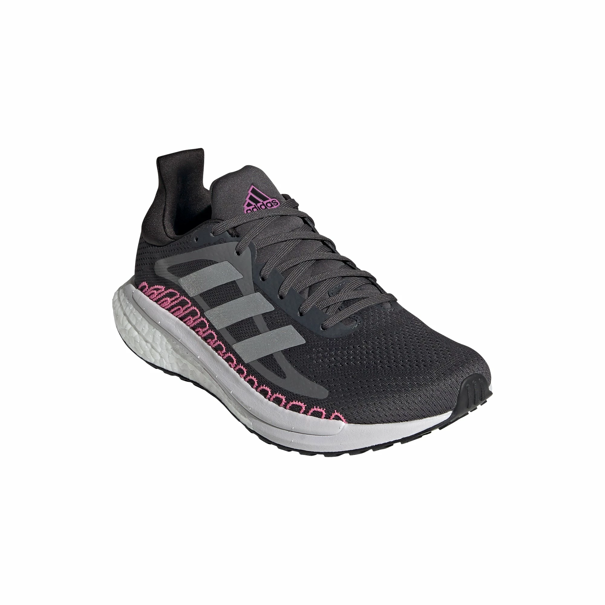 ADIDAS Women's Solar Glide ST 3 (Grey Six/Silver Metallic/Grey Four) - Image 3