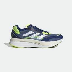 ADIDAS Men's Adizero Boston 10 (Victory Blue/Cloud White/Solar Yellow)