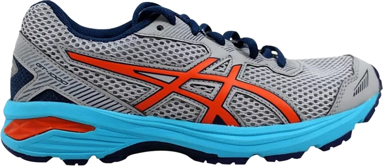 Asics Kid's GT-1000 5 GS (9609 - Midgrey/Flame Orange/Poseidon)
