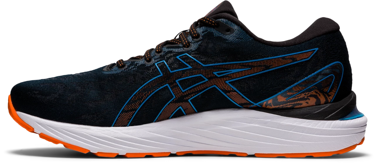Asics Men’s Gel-Cumulus 23 (003 - Black/Reborn Blue) - Image 2