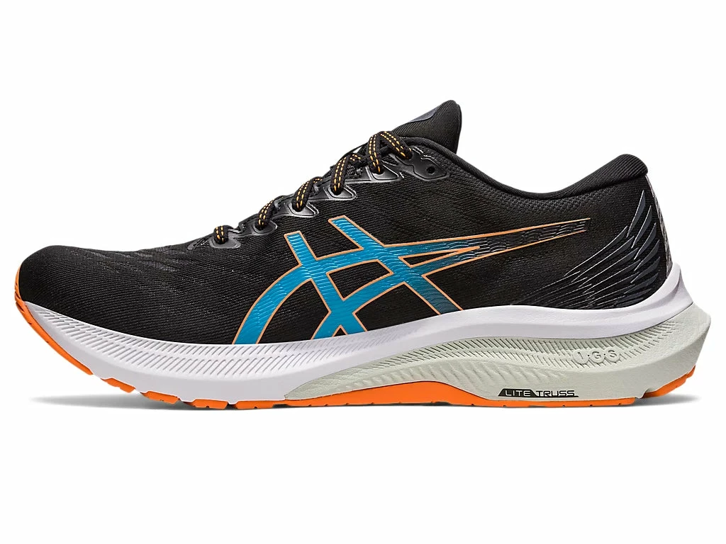 Asics Men’s GT-2000 11 (006 - Black/Sun Peach) - Image 2