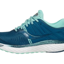 Saucony Women's Hurricane 22 (25 - Blue/aqua)