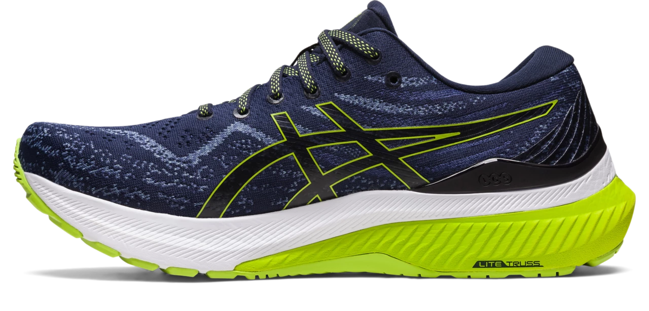 Asics Men's Gel-Kayano 29 (404 - Midnight/Lime Zest) - Image 2