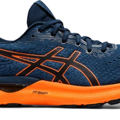Asics Men’s Gel-Nimbus 24 (402 - French Blue/Shocking Orange)