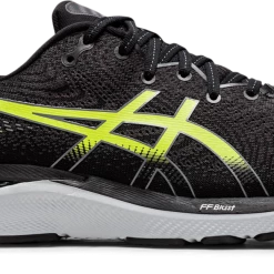 Asics Men's Gel-Cumulus 24 (002 - Black/Hazard Green)