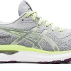 Asics Women’s Gel-Nimbus 24 (020 - Piedmont Grey/Lime Green)