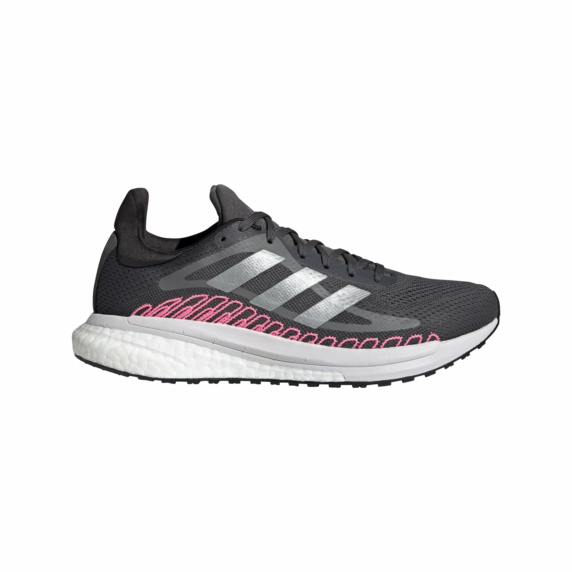 ADIDAS Women's Solar Glide ST 3 (Grey Six/Silver Metallic/Grey Four)
